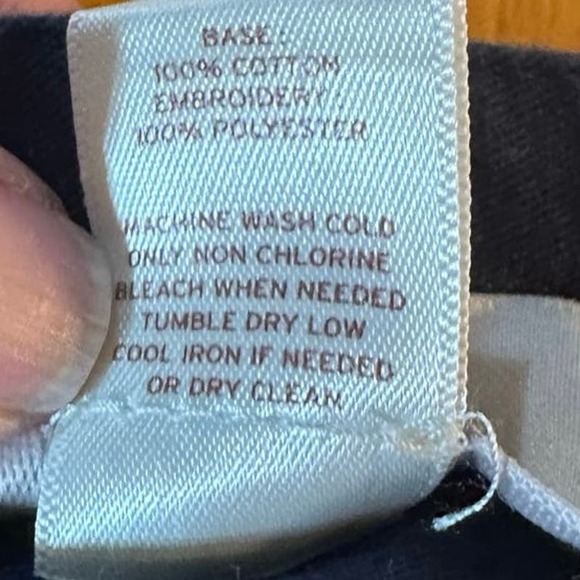 LOFT Outlet Women's Navy Blue Embroidered Chino Shorts Size 6‎ - Picture 3 of 4